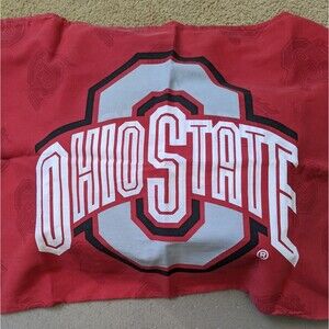 Mainstays heather gray twin XL fitted & flat sheet set w/ OSU pillowcase